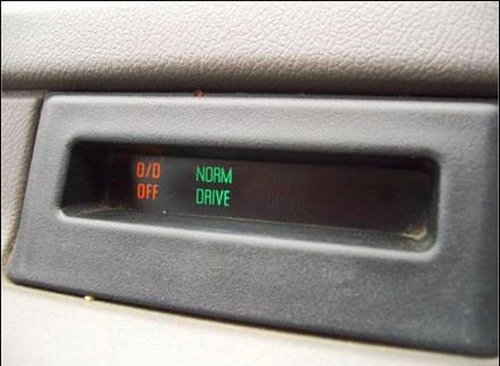 Для чего нужен овердрайв на АКПП?