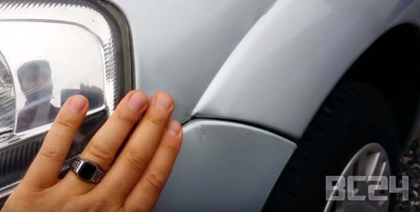 Как определить битую машину без толщиномера с видео