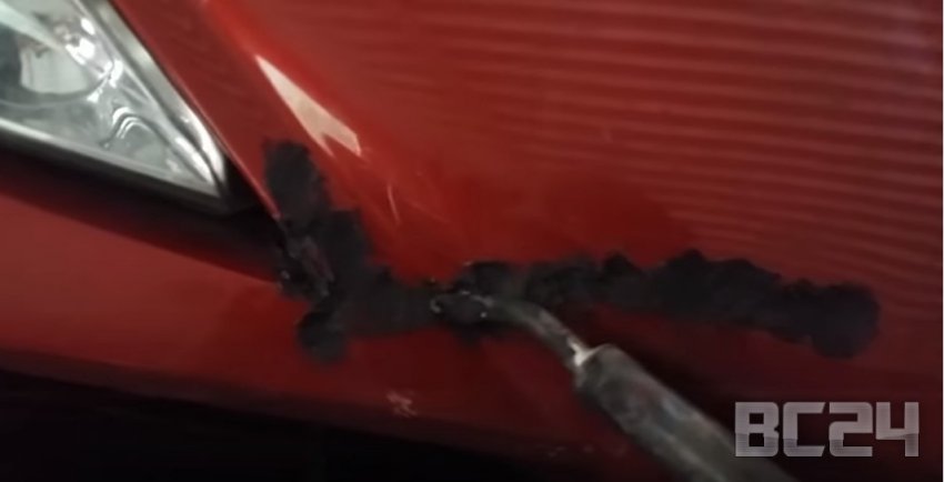 Как отремонтировать треснувший бампер своими руками с видео