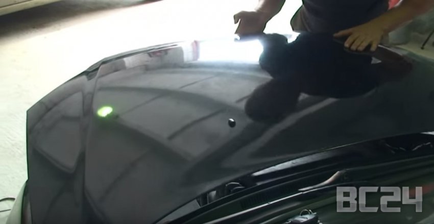 Как устранить вмятины от града без покраски с видео