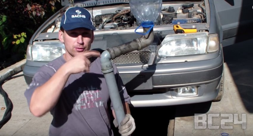 Что будет если двигатель работает без масла - видео эксперимент