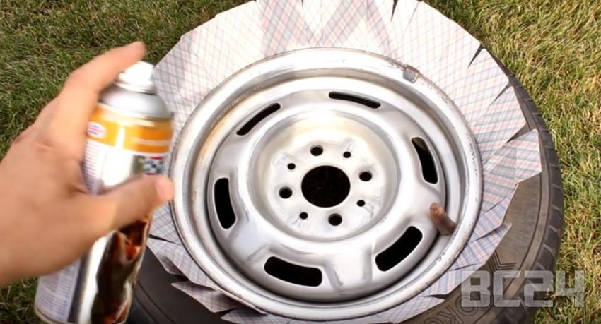 Покраска дисков автомобиля своими руками с фото и видео