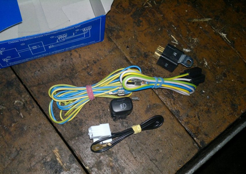 Монтаж и подключение противотуманных фар от А до Я