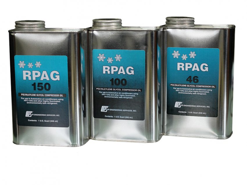 Правила выбора масла и заправки им автокондиционера