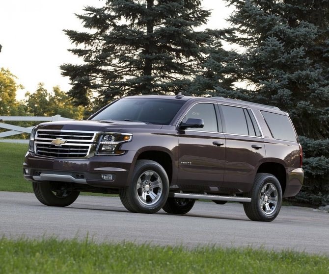 Шевроле Тахо Объем Двигателя и Расход Топлива • Кузов и салон