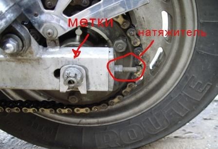 Как Проверить Растяжку Цепи Грм на Мотоцикле – Продольное перемещение