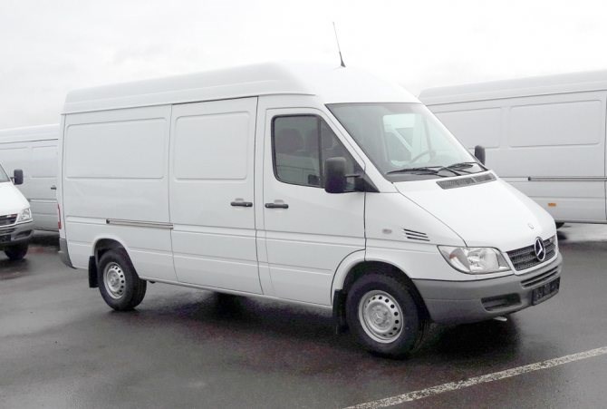 Расход Бензина на 100 км Микроавтобус Мерседес © Первое поколение