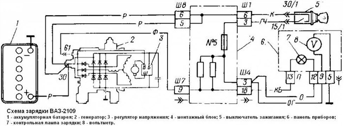 Ваз 2109 не Горит Лампа Аккумулятора © Цена вопроса