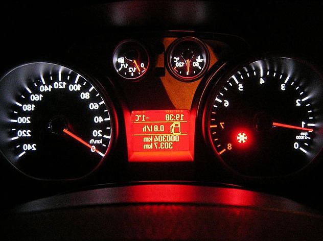 Горит Красная Снежинка Форд Фокус 2 © Обозначения лампочек