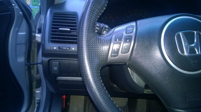 Хонда Цивик Vsa Горит и Восклицательный © Тормозной цилиндр