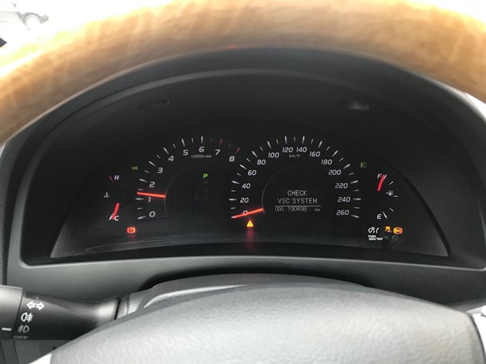 Ошибка Тойота Камри Check Vsc System P0137 p0157