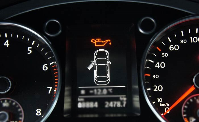 Горит Давление Масла на Горячую Ваз – Проводка датчика