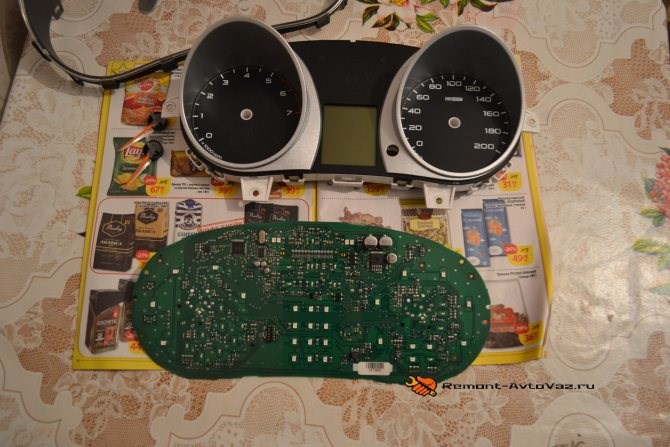 Лада Гранта не Горит Панель Приборов. Возможные неисправности