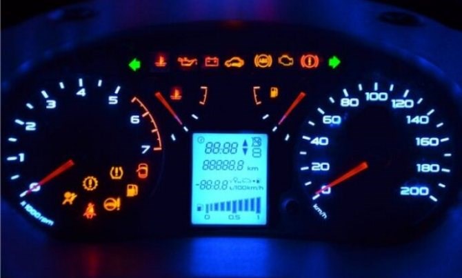 Лада Гранта не Горит Панель Приборов. Возможные неисправности
