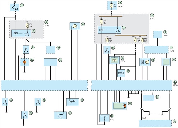 Горит Лампа Открытой Двери Форд Фьюжн • Работа под капотом