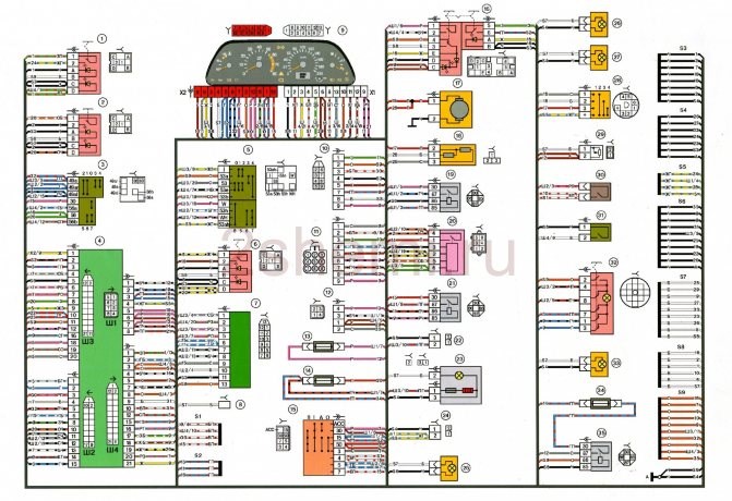 Горит Лампочка на Приборке Ваз 2110 – Проверка предохранителей