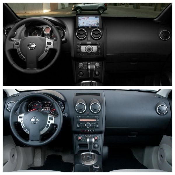 Горит Скользкая Дорога Ниссан Кашкай J10 – Световые пиктограммы