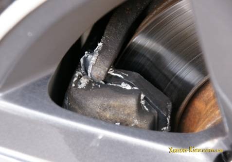 Audi a6 c7 Тормозная Накладка Ошибка. Меры профилактики