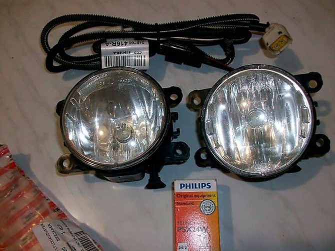 Не Горят Противотуманки на Рено Логан Последовательность действий