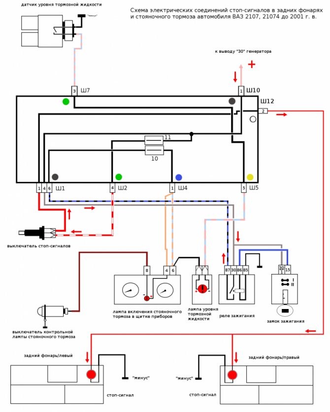 Постоянно Горит Стоп Сигнал Ваз 2105 – Проверка лампочек