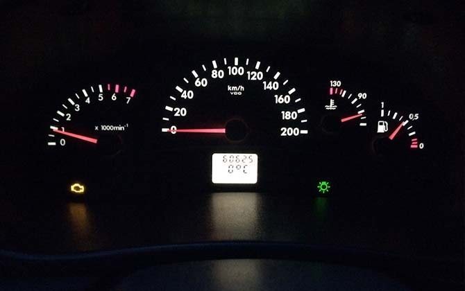 Горит Давление Масла на Лада Гранта Системный глюк