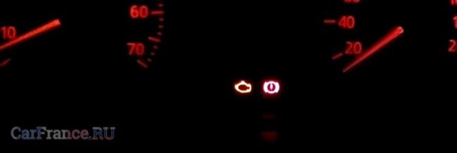 Рено Логан Горит Чек Троит Двигатель Несложные тесты