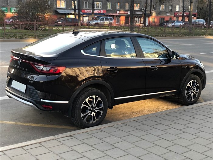 На Рено Аркана Горит Восклицательный Знак • Комплектация life