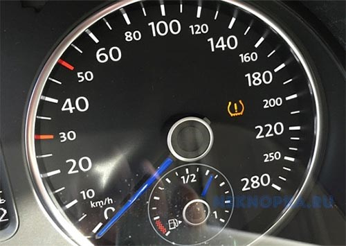 Тойота Прадо Давление в Шинах Горит Автоматическая привязка