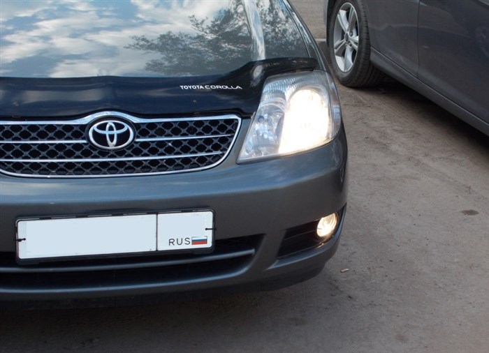 На Тойоте Королле не Горят Противотуманки… Установка противотуманных фар