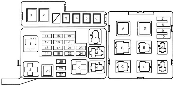 Ошибка Тойота Королла Код Ошибки 26. Блок реле 2