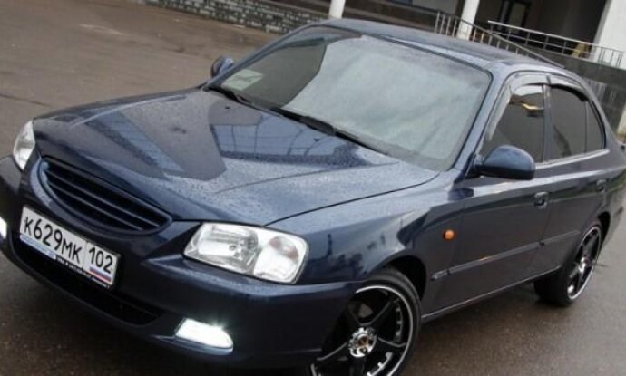Не Горят Габариты на Hyundai Accent. Блоки под капотом