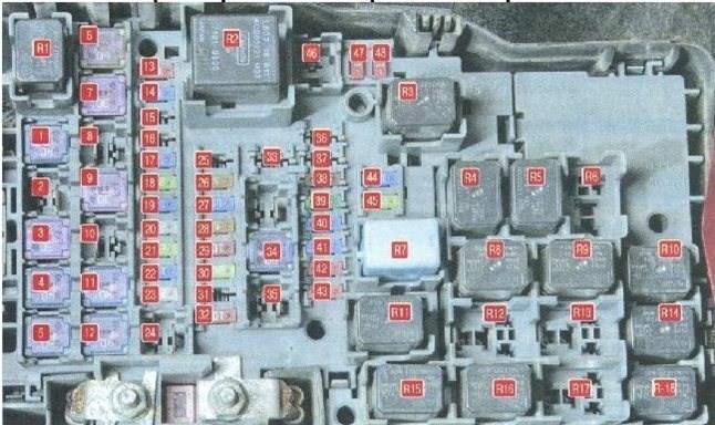 Не Горит Подсветка Номера Мазда 6 gh • В моторном отсеке
