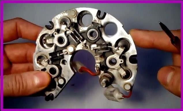 Почему Горит Диодный Мост на Ваз 2107… Проверка обмоток