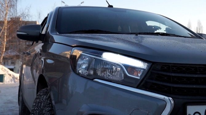 Лада Веста не Горят Ходовые Огни Дневные. Lada vesta