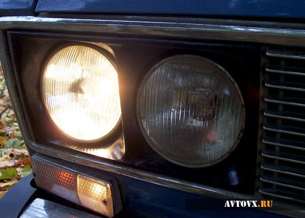 Ваз 2106 Ближний Горит Только с Дальним. Замена лампы