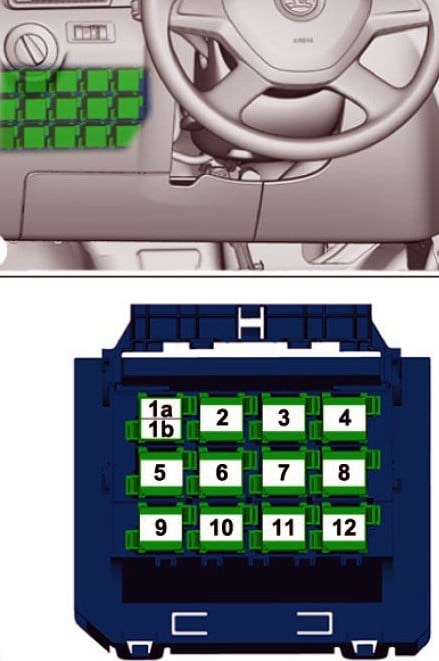 Шкода Рапид Горит Чек Двигателя Причины. Блок реле
