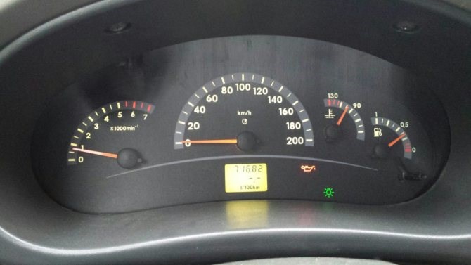 Не Горит Датчик Масла на Ниссан Альмера © Второй способ