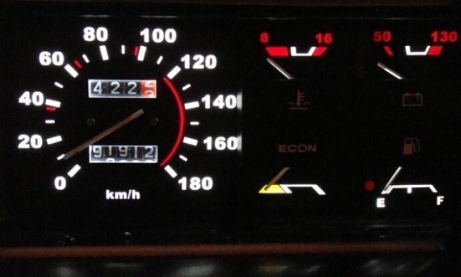 Тускло Горит Приборная Панель Ваз 2109 • Ваз 21099 мигание панели