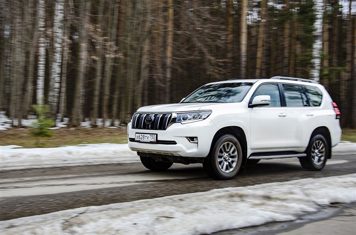 Тойота Прадо 150 Горит Скользкая Дорога. Стоит ли покупать