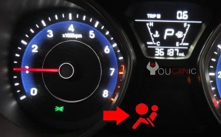 Ошибка Подушки Безопасности Renault Laguna 3 © Принцип действия