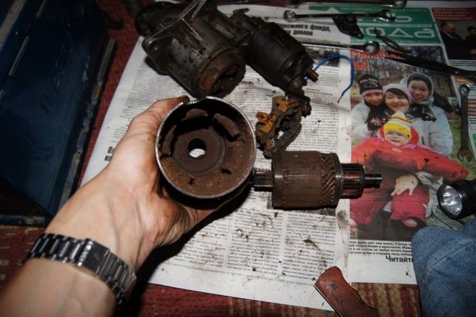 Ниссан Патфайндер не Крутит Стартер Горит Свет © Блок с реле