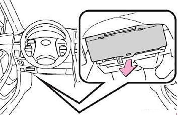 Не Горят Противотуманки Тойота Камри 40. Панель камри 40