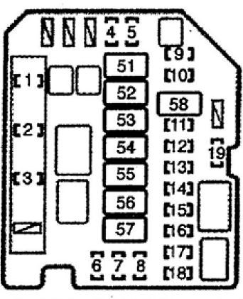 Не Горят Противотуманки на Тойоте Ярис • Блок реле