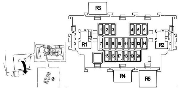 Не Горит Подсветка Салона Ниссан х Трейл… Предохранитель прикуривателя