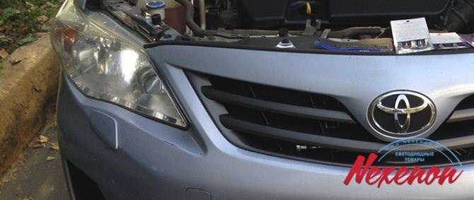 Не Горит Подсветка Номера Тойота Королла © Установка реле