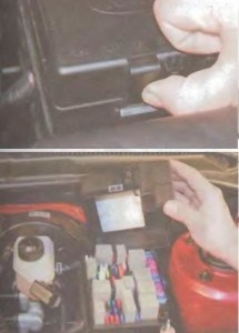 Киа Спектра Нет Зарядки Лампа Горит Снятие бп под капотом