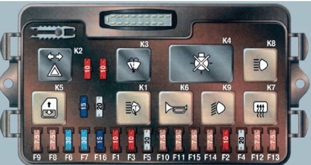 Горит Реле Контроля Исправности Ламп Ваз 2114. Реле к4 ваз 2115 за что отвечает