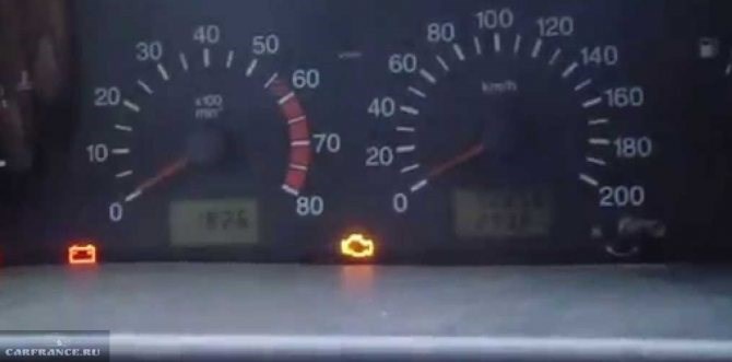 Горит Лампа Тормозной Системы Ваз 2115 • Обозначение кнопок