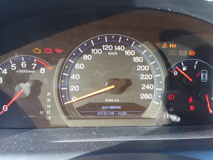 Горит Vsa Abs и Восклицательный Знак Honda. Ошибки блока abs
