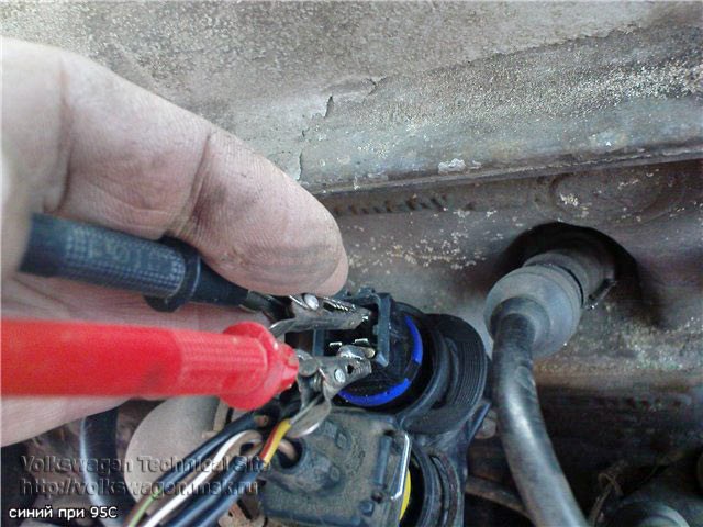 Ауди 80 Горит Лампочка Охлаждающей Жидкости © Проверка термостата